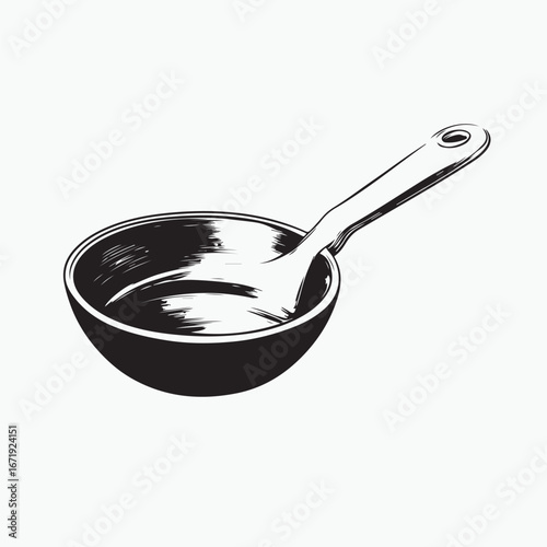 pan isolated on white
