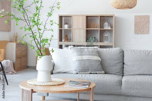 Interior of stylish living ...