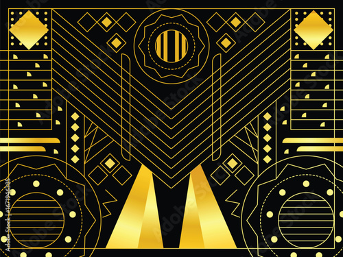 abstract music background