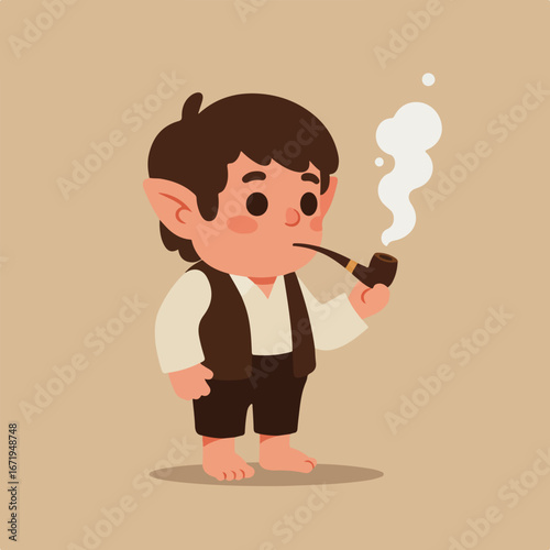 Hobbit Smoking Pipe in Shire