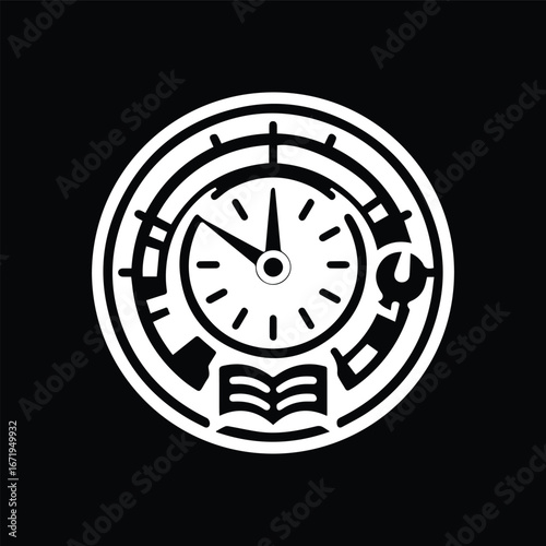 Minimal Business Clock for Time Management