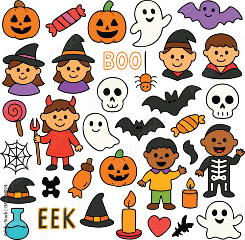 Halloween Characters and Decorations