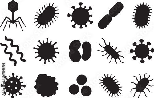 Microorganism Icons