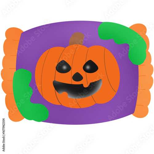 halloween pumpkin with a pumpkin