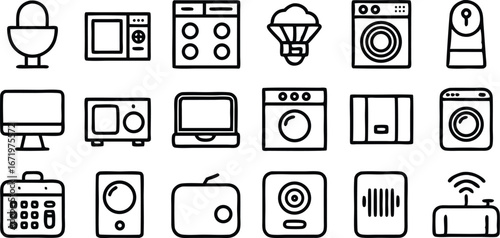 Household Appliance Icons