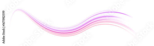 Curved vector trails sweep across the background in a continuous motion. The composition suggests aerodynamic flow and acceleration. Perfect for transport visuals.