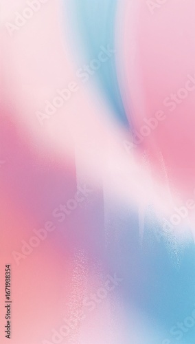 Pastel abstract brushstrokes blending smoothly into one another creating soft gradient transitions in gentle minimalist form