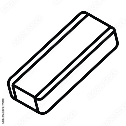 Illustration of an eraser for correcting mistakes
