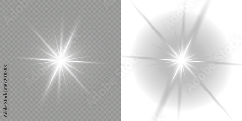 Tableau sur toile Sun flush, Overlays, light, Sun, sunrays, transitions, lens flare, light leaks and glare in PNG format