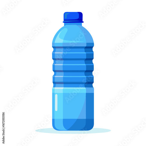 plastic bottle of water