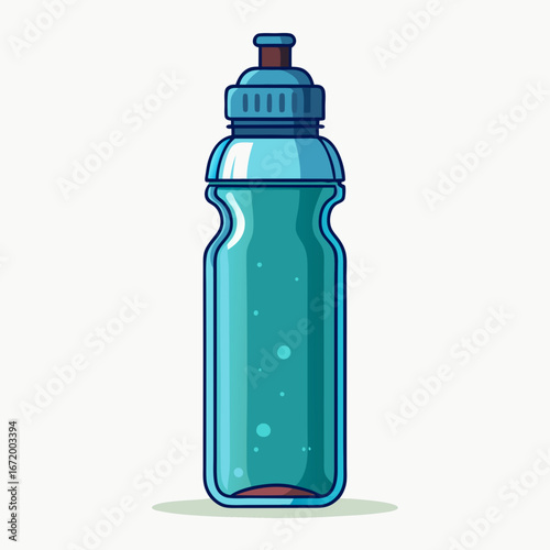 vector illustration of a bottle