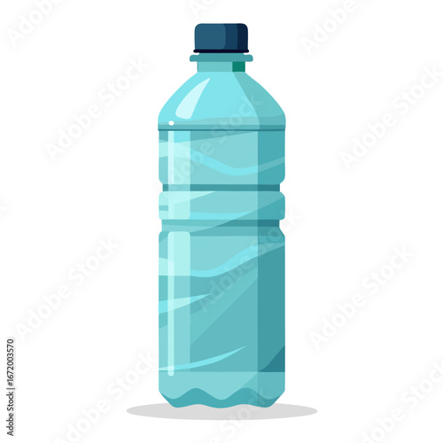plastic bottle of water