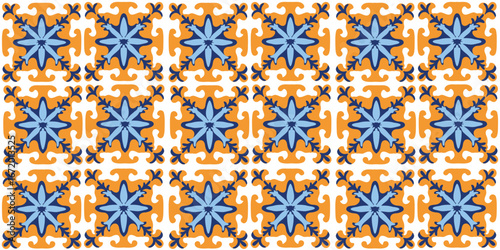 vector illustration ceramic majolica texture