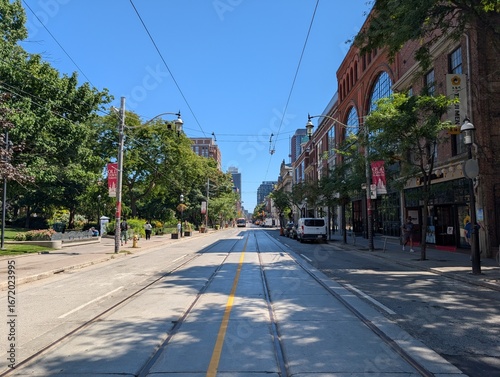 Overview of Downtown Toronto, Canada - August 2025