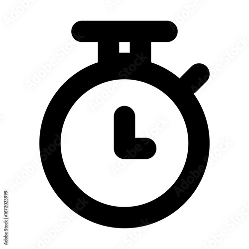Stopwatch Icon Outline