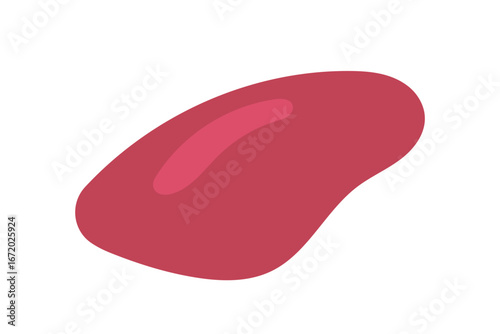 生の鶏レバーのかわいいイラスト