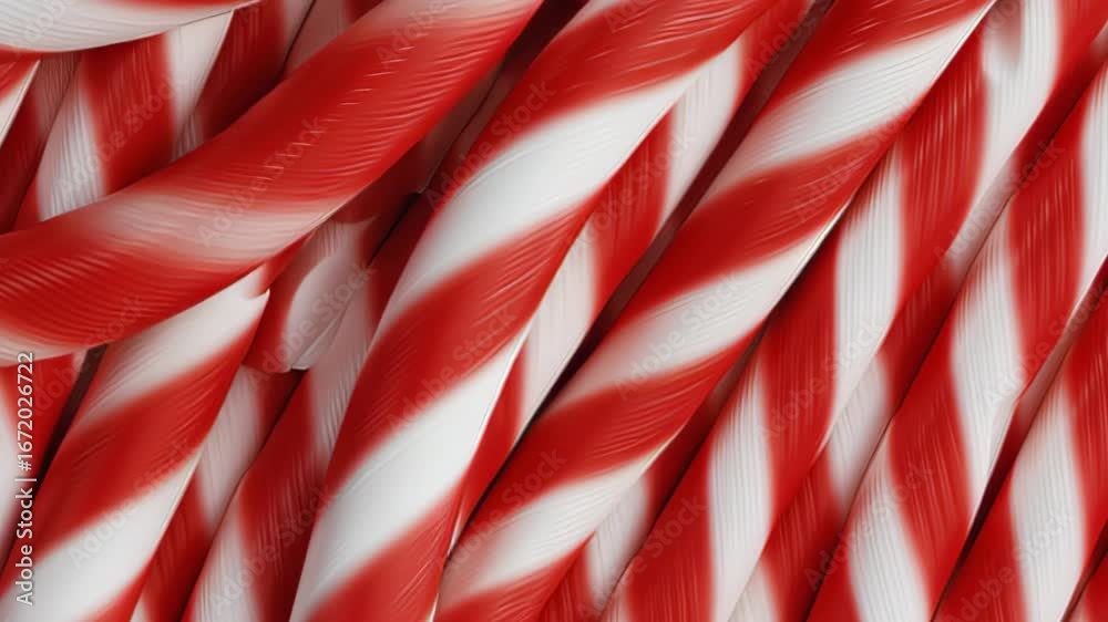 Diagonal peppermint stripes seamless texture
