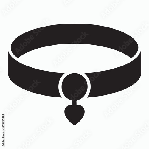 Elegant Choker Fashion Symbol
