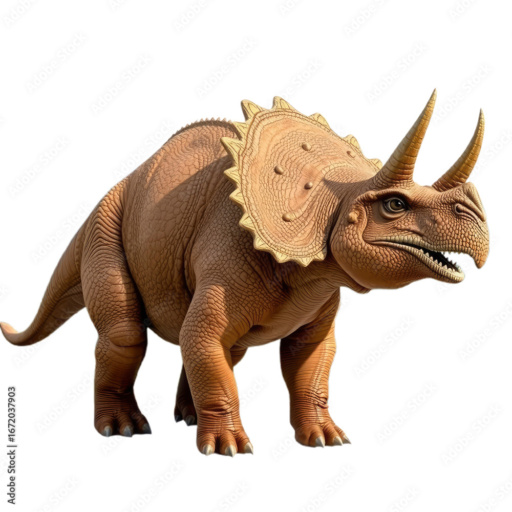 Fototapeta premium tyrannosaurus rex dinosaur with transparent background PNG and JPEG image