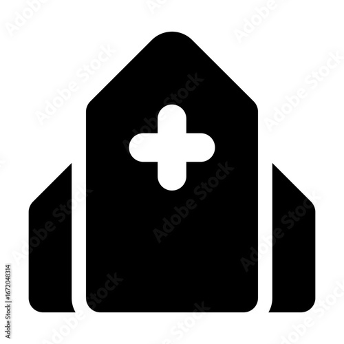 Church Glyph Icon