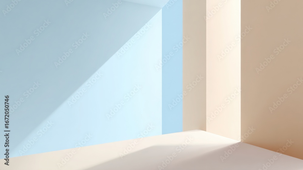 Fototapeta premium empty white room