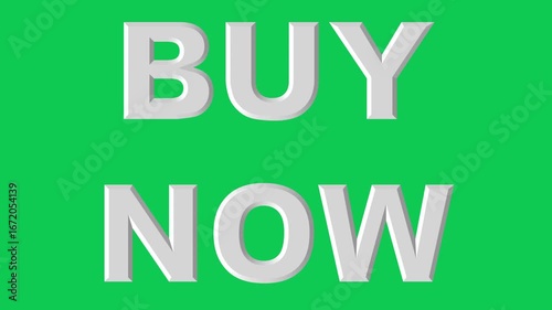 Simple graphic with the words 'BUY NOW' in white text on a bright green background.