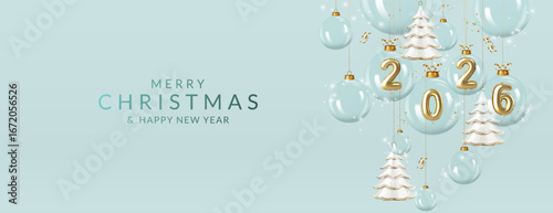 Christmas and New Year greeting card 2026