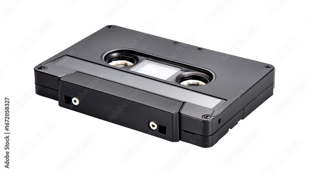 Obraz premium Retro VHS style analog media storage element