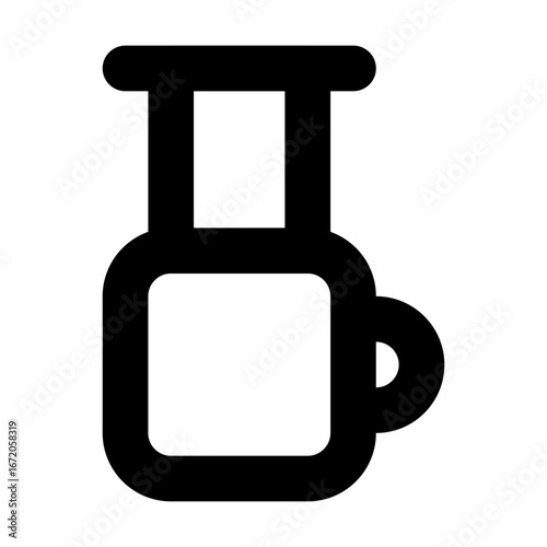 Aeropress Icon Outline