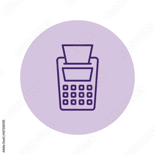 Pos Terminal pentaglow , vector, pixel perfect, illustrator file 
