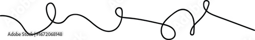 Valokuva wavy line pattern with curvy abstract