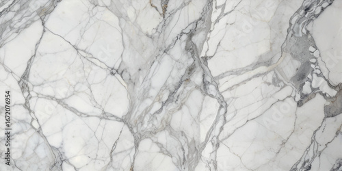Beautiful white and golden line Carrera stone marble texture background. White and golden wavy smooth marble line wallpaper background.	