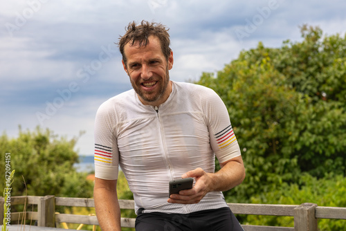 Nach dem Radtraining