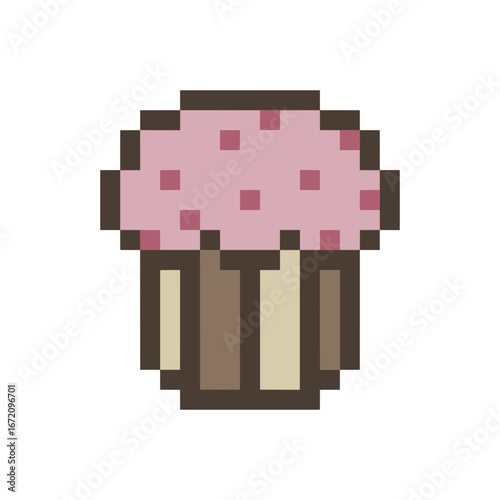 cupcake pixel art for your needs