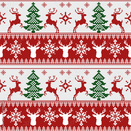 christmas seamless pattern