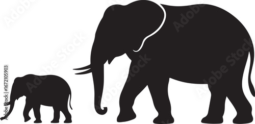 Elephant Silhouette Vector Set

Wild Elephant Animal Silhouette Collection

Elephant Walking and Standing Silhouette Graphic