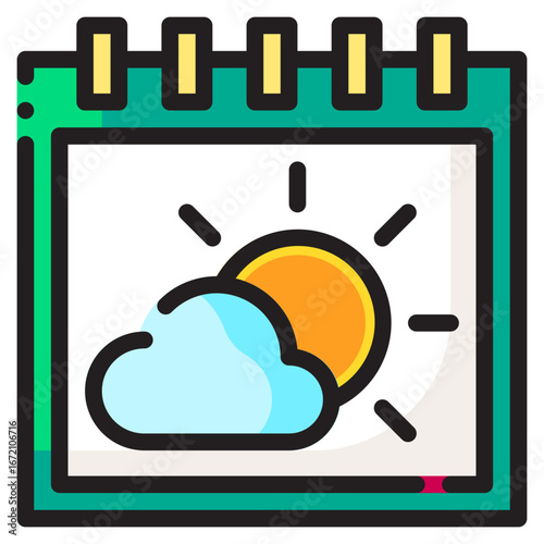 Travel Icon Set. This is lineal color icon style. 