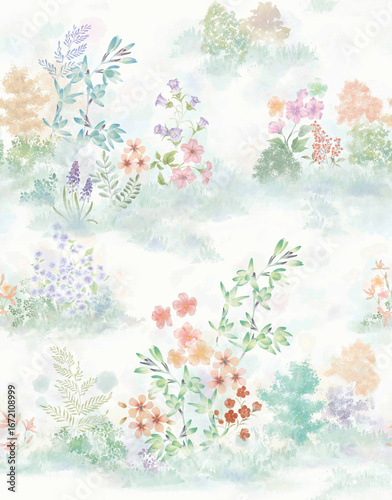 Diverse Floral and Patterned Decorative Paper Collection