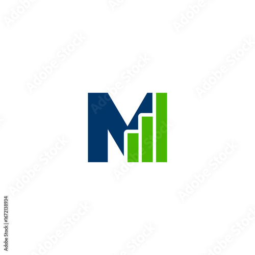 letter m growth initial business, up investment Free Download letter m growth initial business, up investment - GFXLoad