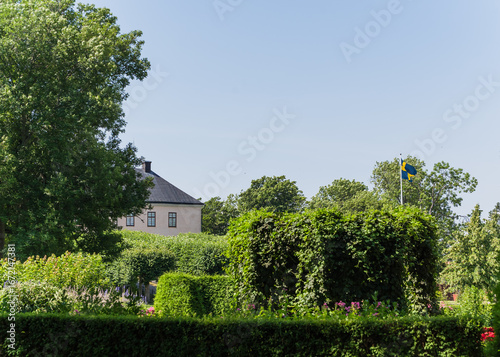 Wallpaper Mural house in the garden in Sweden Torontodigital.ca
