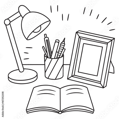 Cute cartoon vector illustration, Create a vector illustration of a friendly, 
Cute and happy domestic having fun with colorful fun drawing illustration vector art design, Adorable Cute Design.