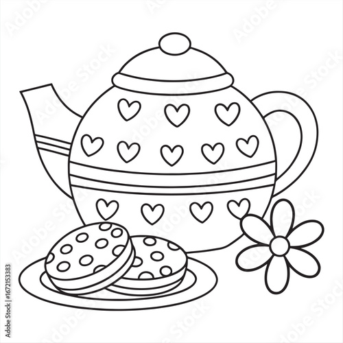 Cute cartoon vector illustration, Create a vector illustration of a friendly, 
Cute and happy domestic having fun with colorful fun drawing illustration vector art design, Adorable Cute Design.