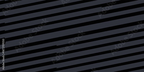 Minimalist abstract background with dark diagonal stripes on black. Modern geometric pattern. vector EPS 10