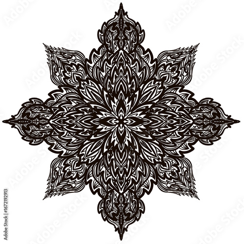 pattern, ornament, floral, vector, design, flower, decoration, tattoo, illustration, art, vintage, swirl, henna, element, wallpaper, texture, lace, frame, decor, ornate, drawing, seamless, shape, trib