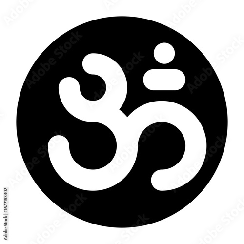Hinduism Icon Filled