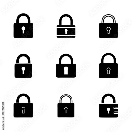 set of locks