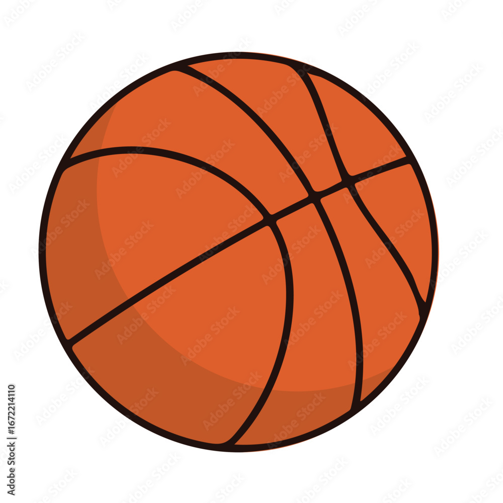 Fototapeta premium Basketball Vector Png Transparent Background
