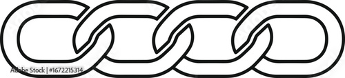 Interlocking Chain Links Forming A Continuous Loop Pattern connection unity