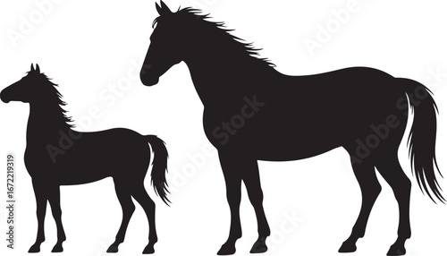 Mustang Horse Silhouette Vector Set"

"Wild Mustang Horse Silhouette Illustration"

"Running Mustang Horse Silhouette Graphic"