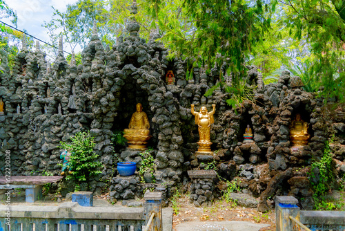 Buddhist temple complex.

Tu Van Pagoda Buddhist Temple Complex in Cam Ranh, Vietnam. A local landmark.
